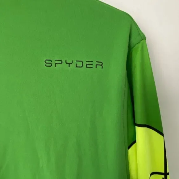 Spyder Men’s Webstrong fast dry long sleeve base layer shirt - Picture 4 of 10